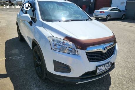 White 2016 Holden Trax Wagon LS Black Edition
