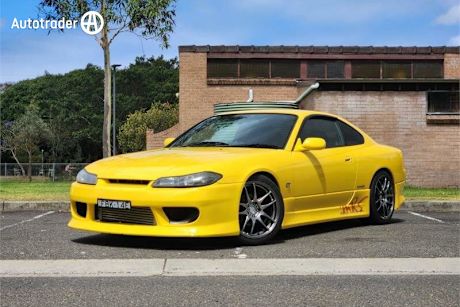 Yellow 2000 Nissan Silvia Coupe Spec R