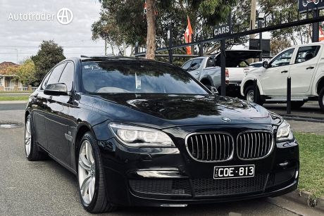 Black 2013 BMW 730D Sedan