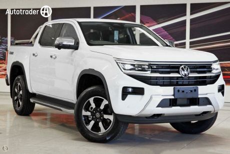 White 2024 Volkswagen Amarok Dual Cab Utility Style TDI600 4Motion