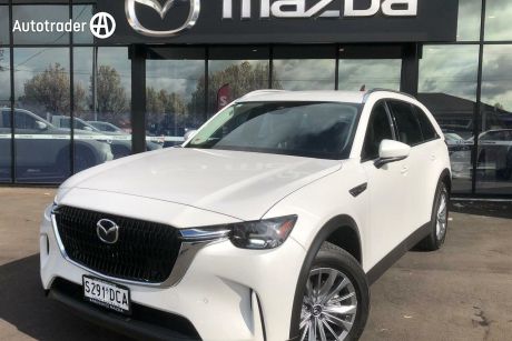 White 2023 Mazda CX-90 Wagon D50E Touring Mhev
