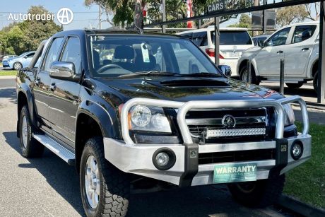 Black 2010 Holden Colorado Crew Cab Pickup LT-R (4X4)