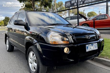 Black 2009 Hyundai Tucson Wagon City SX