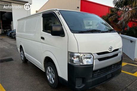 White 2016 Toyota HiAce Van LWB