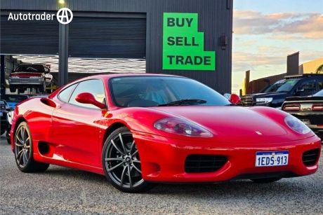 Red 2003 Ferrari 360 Coupe Modena