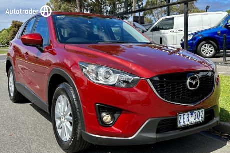 Red 2012 Mazda CX-5 Wagon Maxx Sport (4X4)
