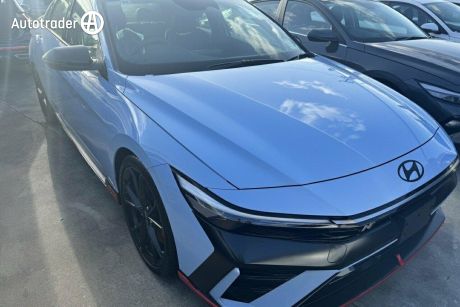 Blue 2024 Hyundai I30 Sedan N Premium With Sunroof