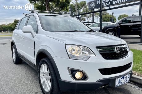White 2013 Holden Captiva Wagon 5 LT (fwd)