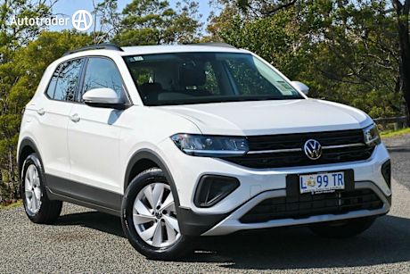 White 2024 Volkswagen T-Cross Wagon 85TFI Life
