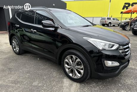 Black 2013 Hyundai Santa FE Wagon Highlander Crdi (4X4)
