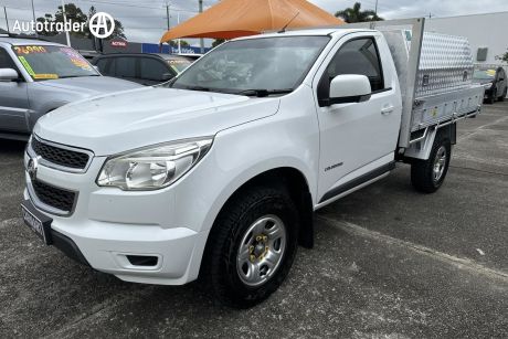 White 2014 Holden Colorado Cab Chassis LS (4X2)