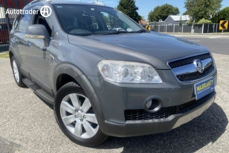 Grey 2010 Holden Captiva Wagon