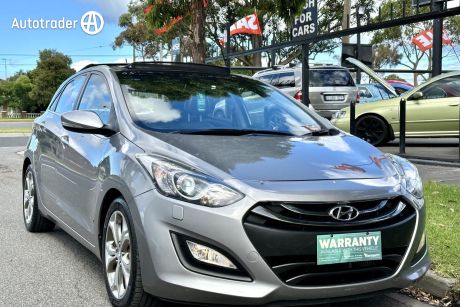 Silver 2013 Hyundai I30 Hatchback Premium 1.6 Crdi