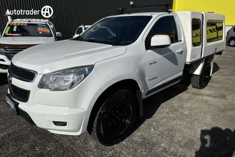 White 2014 Holden Colorado Cab Chassis LX (4X2)