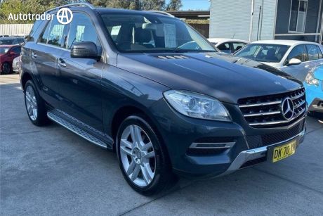 Grey 2013 Mercedes-Benz ML250 Wagon CDI Bluetec (4X4)