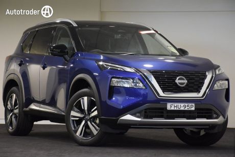 Blue 2023 Nissan X-Trail Wagon TI (4WD)