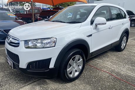 White 2014 Holden Captiva Wagon 7 LS (fwd)