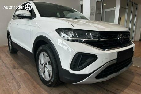 White 2024 Volkswagen T-Cross Wagon 85TFI Life
