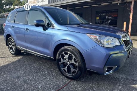 Blue 2015 Subaru Forester Wagon 2.0XT Premium