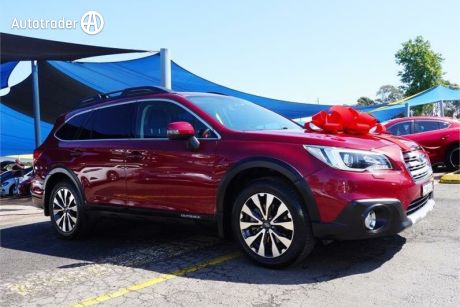 Red 2014 Subaru Outback Wagon 2.0D Premium