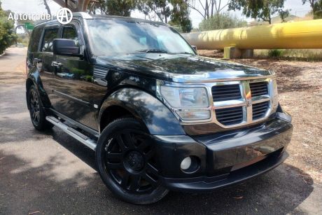 Black 2008 Dodge Nitro Wagon SXT