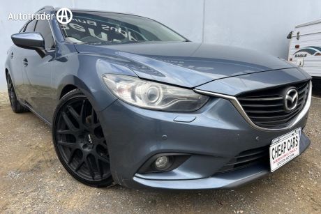 Blue 2012 Mazda 6 Wagon GT