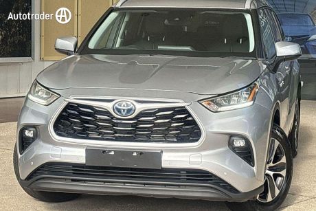 Silver 2021 Toyota Kluger Wagon GXL Hybrid AWD