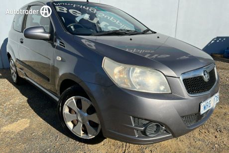 Grey 2008 Holden Barina Hatchback