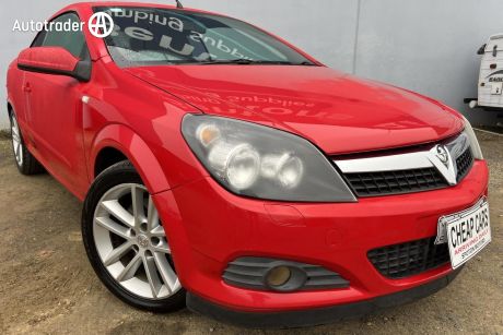 Red 2007 Holden Astra Convertible Convertible