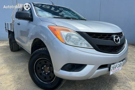 Silver 2012 Mazda BT-50 Freestyle Cab Chassis XT (4X2)