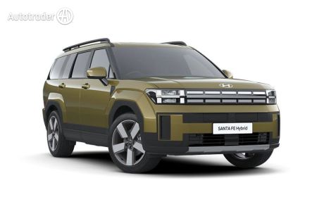 Green 2024 Hyundai Santa FE Wagon HEV (awd)