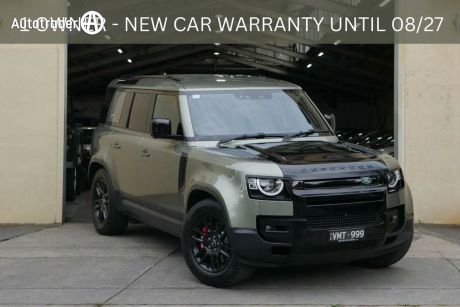 Green 2022 Land Rover Defender Wagon 110 P400 S (249KW)