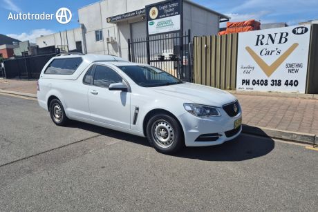 White 2017 Holden UTE Utility