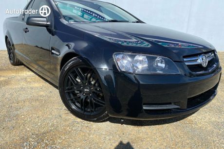 Black 2009 Holden Commodore Utility Omega
