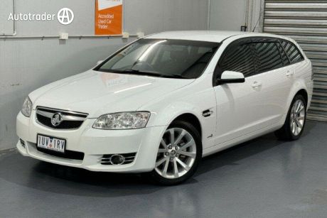 White 2012 Holden Commodore Sportswagon Equipe (lpg)