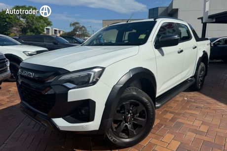 White 2024 Isuzu D-MAX Crew Cab Utility X-Terrain (4X4)