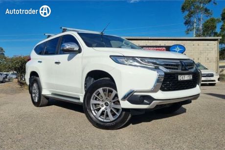 White 2018 Mitsubishi Pajero Sport Wagon GLX (4X4) 5 Seat