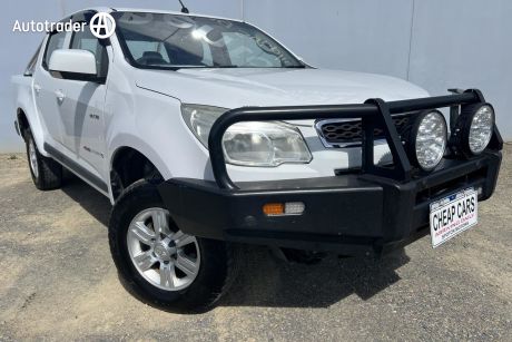 White 2012 Holden Colorado Crew Cab Pickup LX (4X4)