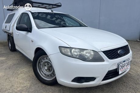 White 2010 Ford Falcon Utility (LPG)