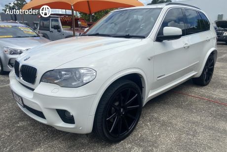 White 2013 BMW X5 Wagon Xdrive 30D