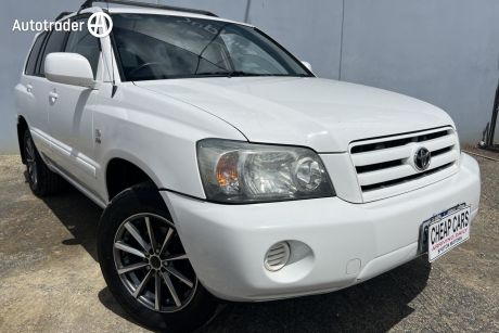 White 2003 Toyota Kluger Wagon CV (4X4)