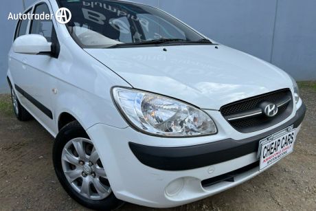 White 2009 Hyundai Getz Hatchback S