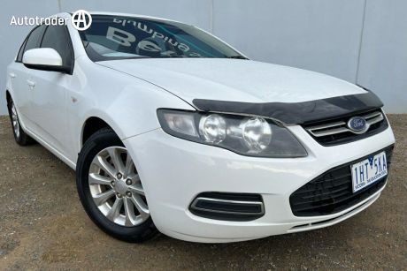 White 2013 Ford Falcon Sedan XT Ecoboost