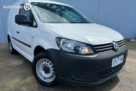 White 2012 Volkswagen Caddy Van TSI160