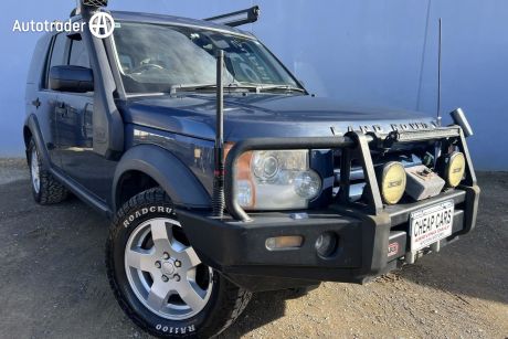Blue 2005 Land Rover Discovery 3 Wagon SE