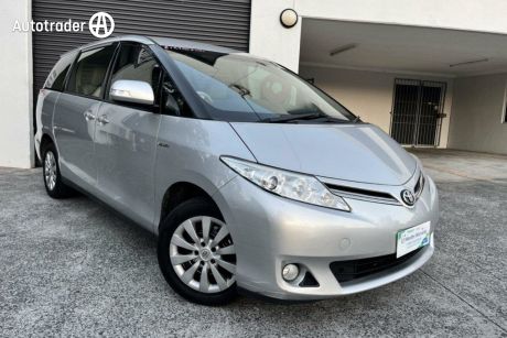 Silver 2015 Toyota Tarago Wagon GLI V6