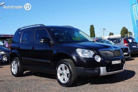 Black 2011 Skoda Yeti Wagon 77 TSI (4X2)