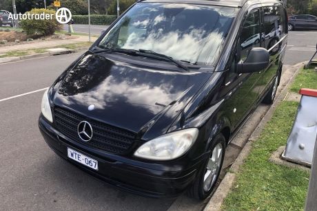 Black 2008 Mercedes-Benz Vito Commercial 120CDI
