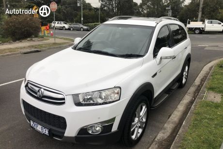White 2013 Holden Captiva Wagon LX