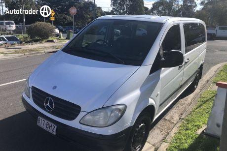 White 2008 Mercedes-Benz Vito Commercial 111 cdi